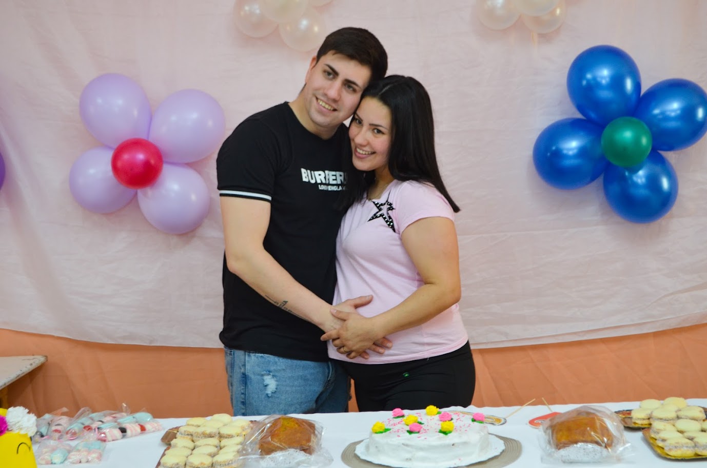 Baby shower decoración artística